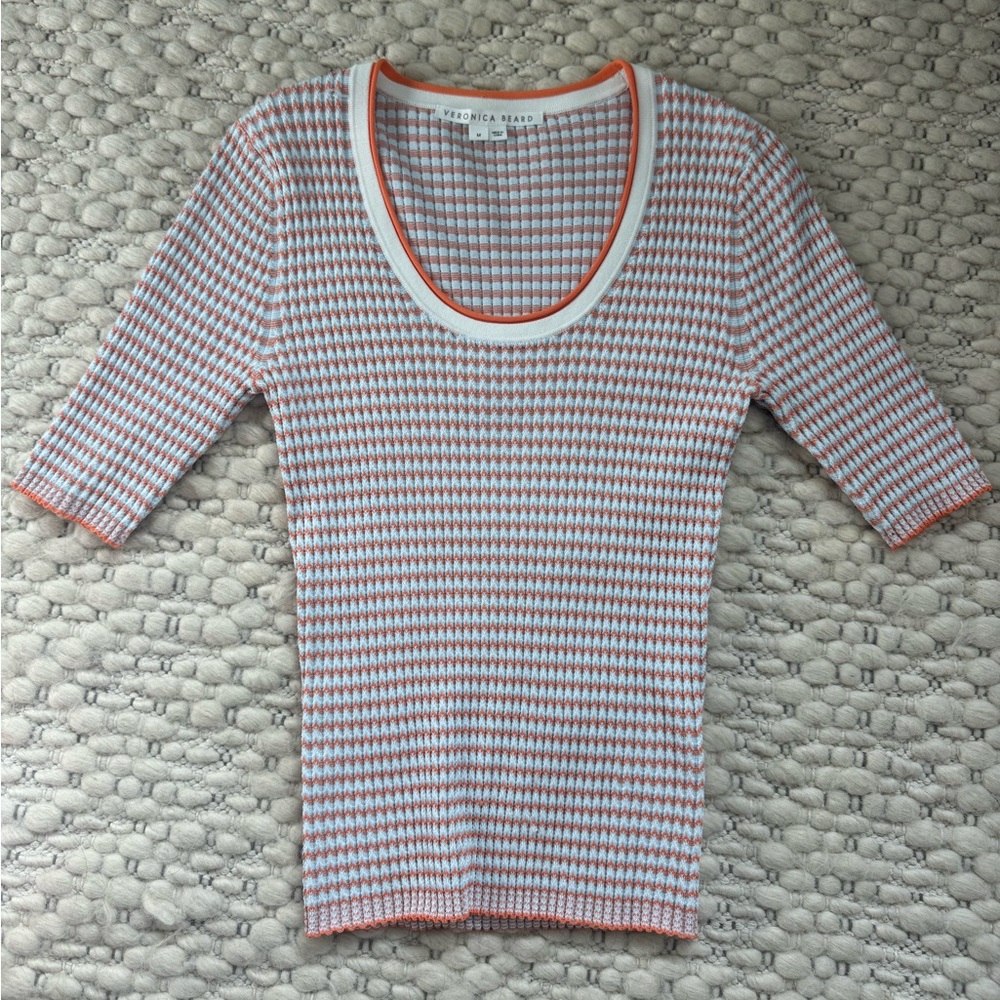 Veronica Beard Short Sleeve Top